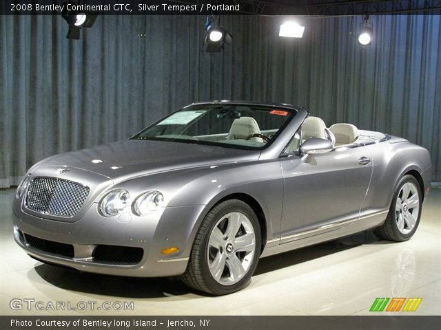 2008 Bentley Continental GTC  in Silver Tempest