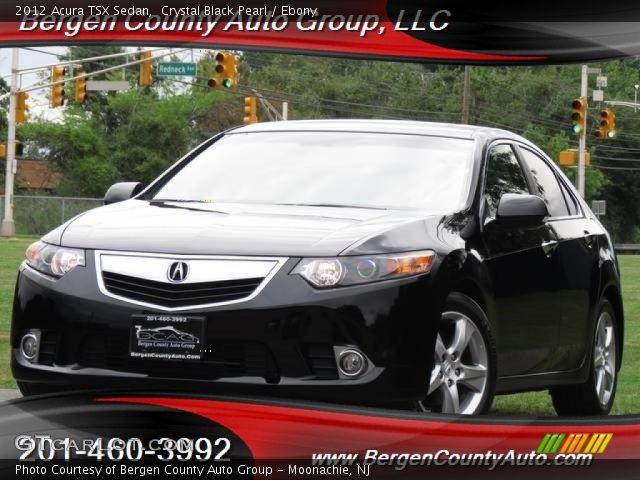 2012 Acura TSX Sedan in Crystal Black Pearl