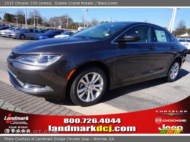 2015 Chrysler 200 Limited in Granite Crystal Metallic