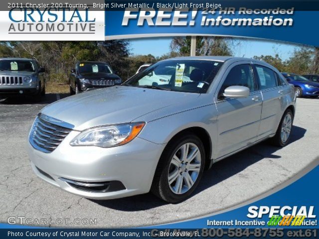 2011 Chrysler 200 Touring in Bright Silver Metallic