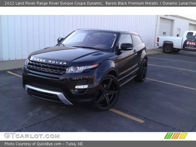 2012 Land Rover Range Rover Evoque Coupe Dynamic in Barolo Black Premium Metallic