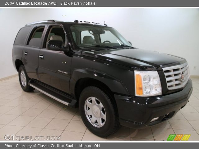 2004 Cadillac Escalade AWD in Black Raven