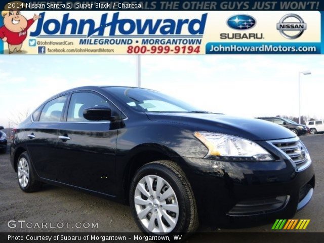 2014 Nissan Sentra S in Super Black