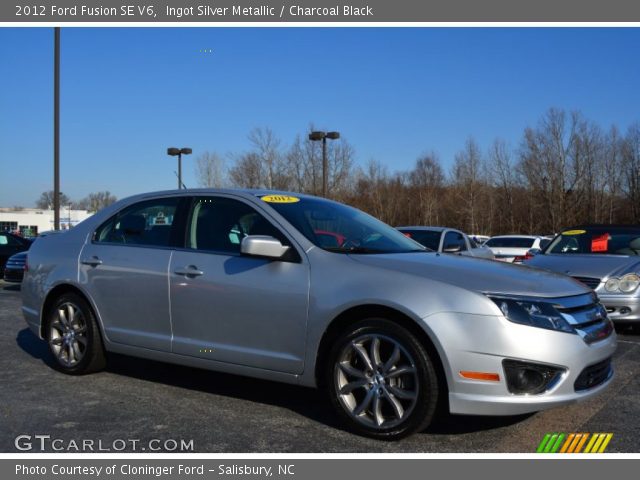 2012 Ford Fusion SE V6 in Ingot Silver Metallic