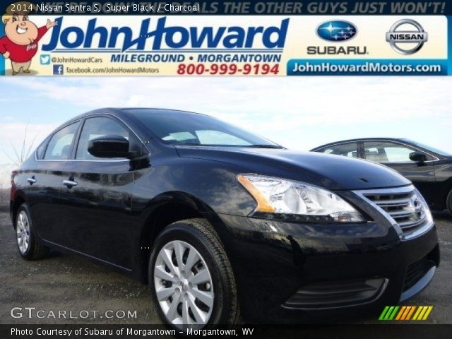 2014 Nissan Sentra S in Super Black