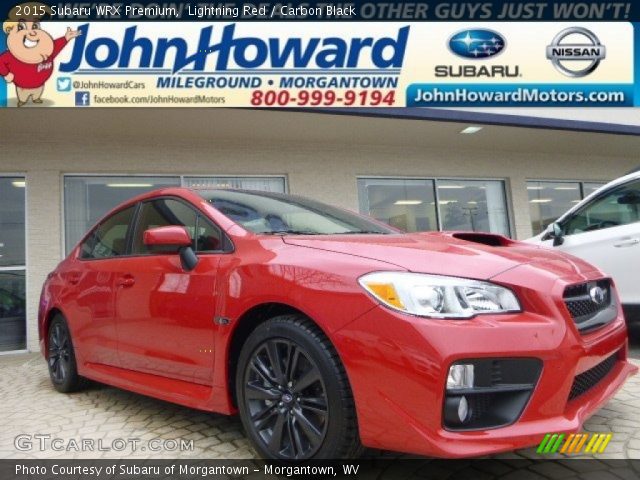 2015 Subaru WRX Premium in Lightning Red