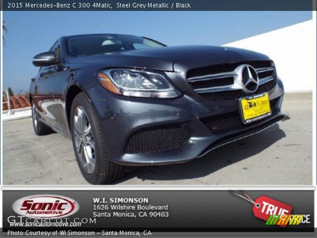 2015 Mercedes-Benz C 300 4Matic in Steel Grey Metallic