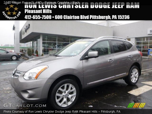 2012 Nissan Rogue SL AWD in Platinum Graphite
