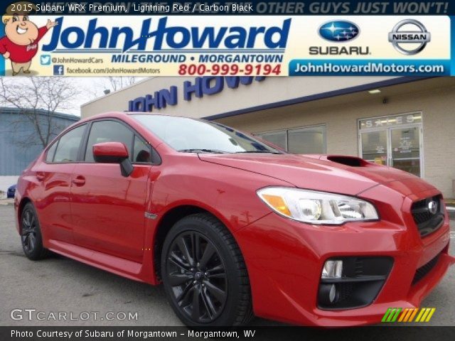 2015 Subaru WRX Premium in Lightning Red