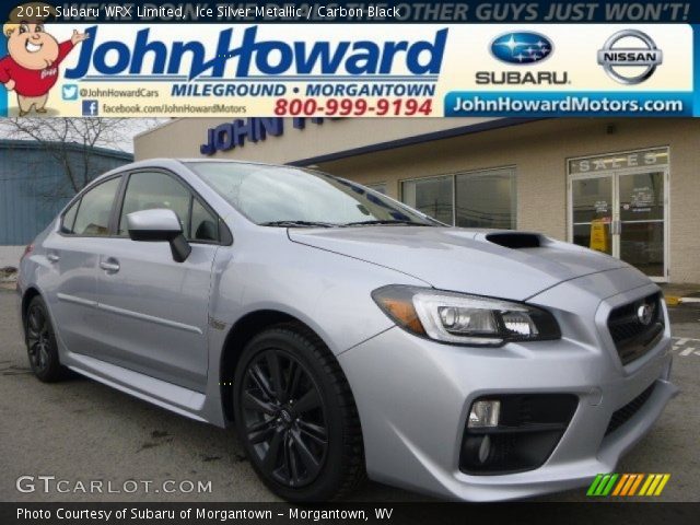 2015 Subaru WRX Limited in Ice Silver Metallic