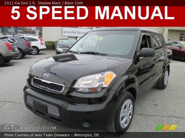 2011 Kia Soul 1.6 in Shadow Black