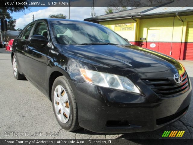 2007 Toyota Camry LE in Black