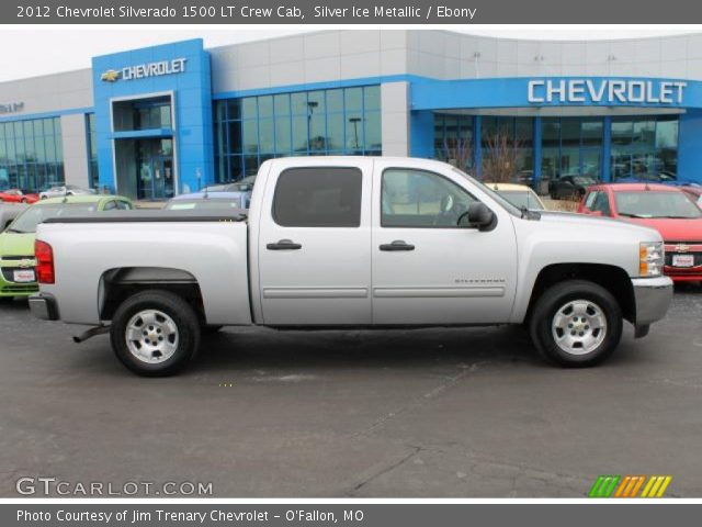 2012 Chevrolet Silverado 1500 LT Crew Cab in Silver Ice Metallic