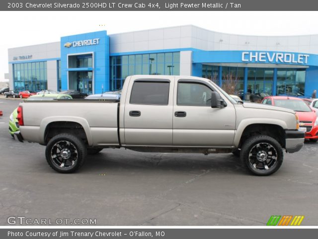 2003 Chevrolet Silverado 2500HD LT Crew Cab 4x4 in Light Pewter Metallic