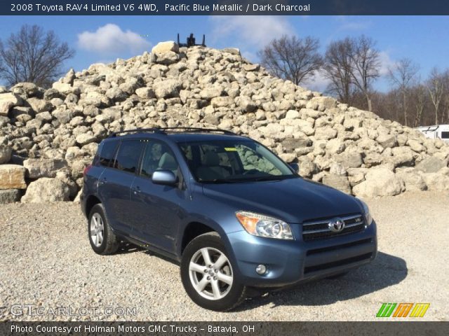 2008 Toyota RAV4 Limited V6 4WD in Pacific Blue Metallic