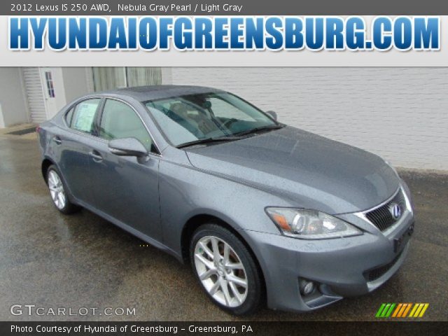 2012 Lexus IS 250 AWD in Nebula Gray Pearl