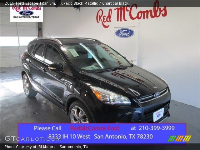 2015 Ford Escape Titanium in Tuxedo Black Metallic