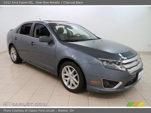 2012 Ford Fusion SEL in Steel Blue Metallic