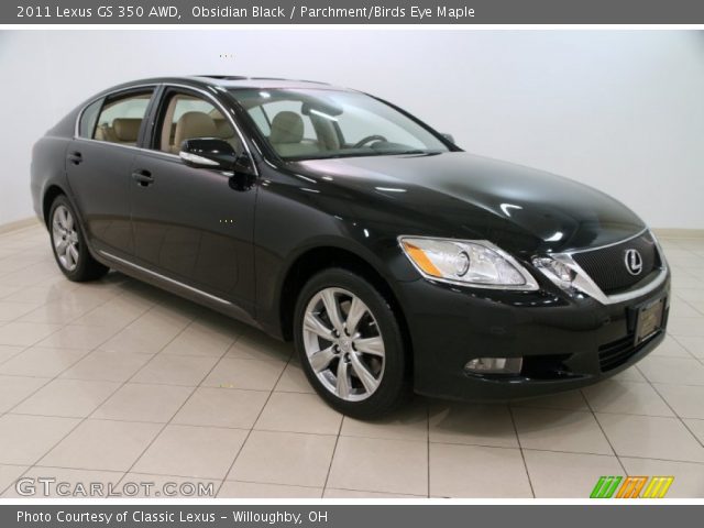 2011 Lexus GS 350 AWD in Obsidian Black