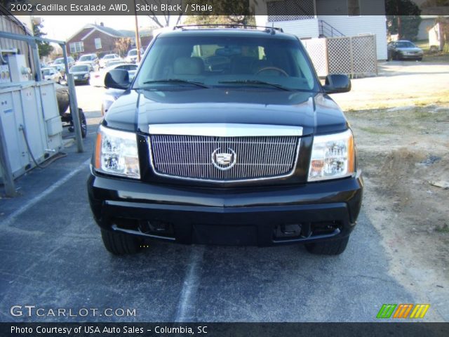 2002 Cadillac Escalade AWD in Sable Black