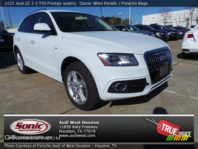 2015 Audi Q5 3.0 TFSI Prestige quattro in Glacier White Metallic