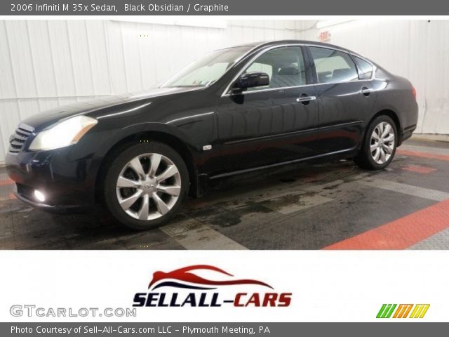 2006 Infiniti M 35x Sedan in Black Obsidian