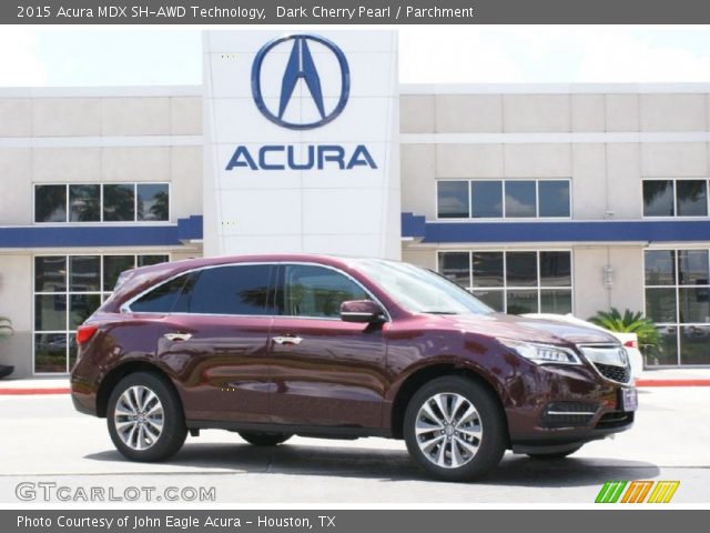 2015 Acura MDX SH-AWD Technology in Dark Cherry Pearl