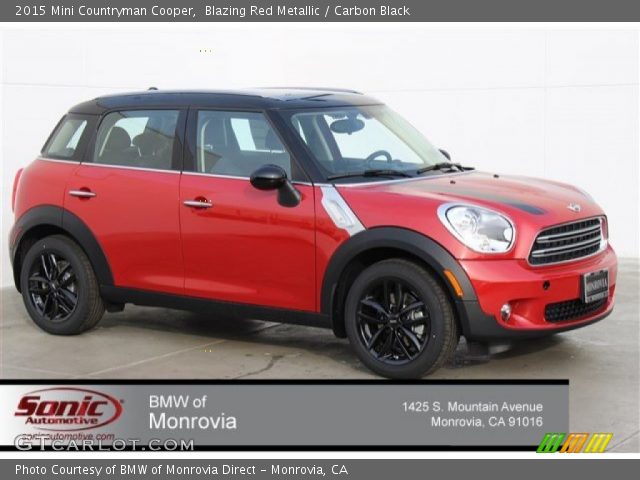2015 Mini Countryman Cooper in Blazing Red Metallic