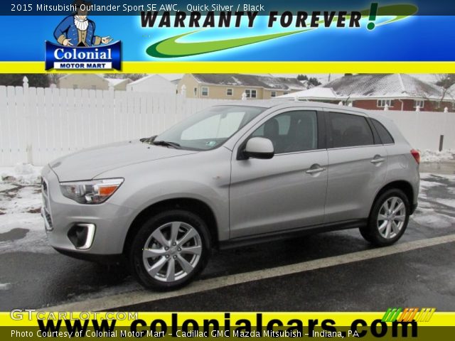 2015 Mitsubishi Outlander Sport SE AWC in Quick Silver