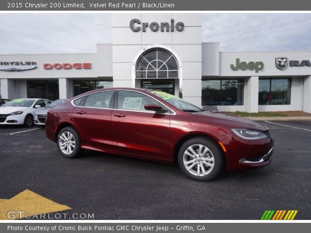 2015 Chrysler 200 Limited in Velvet Red Pearl