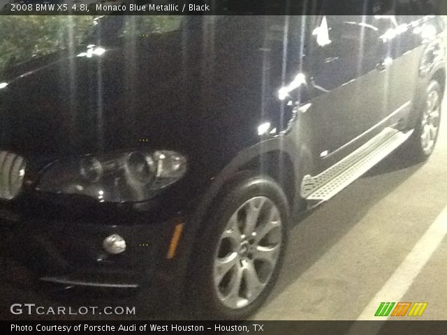 2008 BMW X5 4.8i in Monaco Blue Metallic