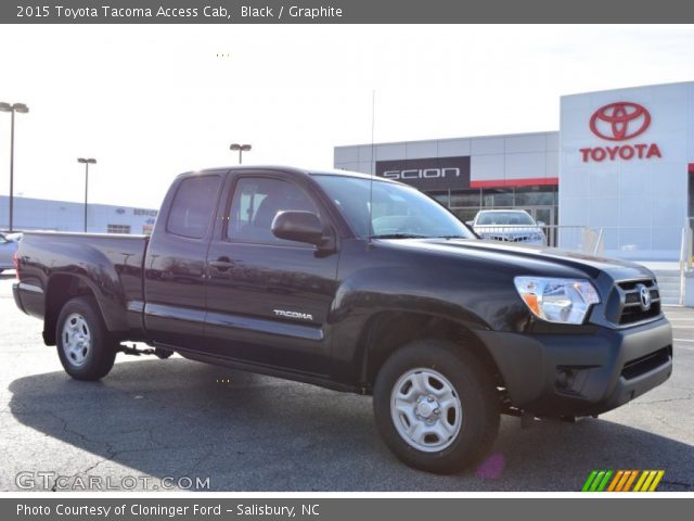 2015 Toyota Tacoma Access Cab in Black