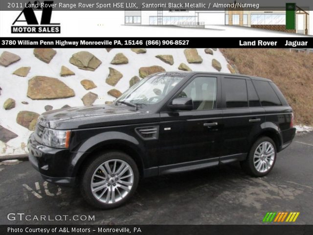 2011 Land Rover Range Rover Sport HSE LUX in Santorini Black Metallic