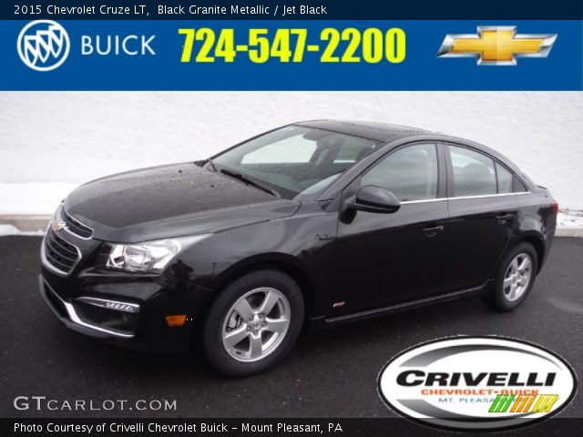 2015 Chevrolet Cruze LT in Black Granite Metallic
