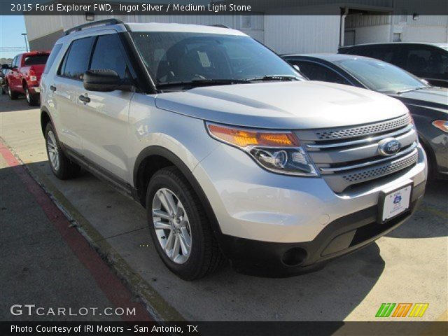2015 Ford Explorer FWD in Ingot Silver