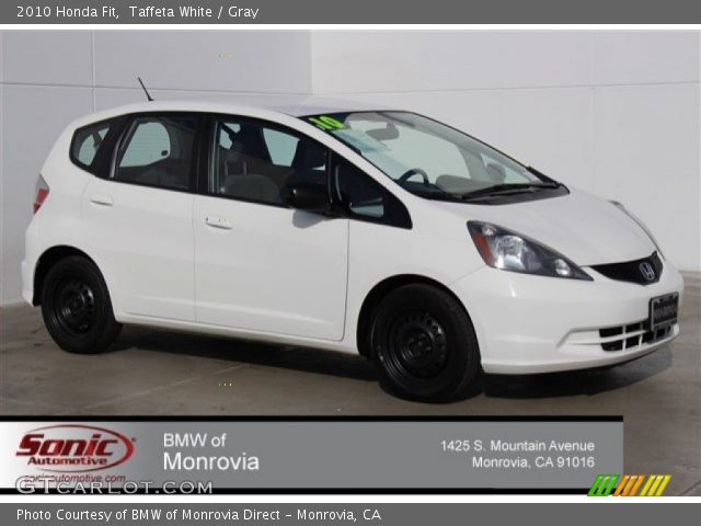 2010 Honda Fit  in Taffeta White