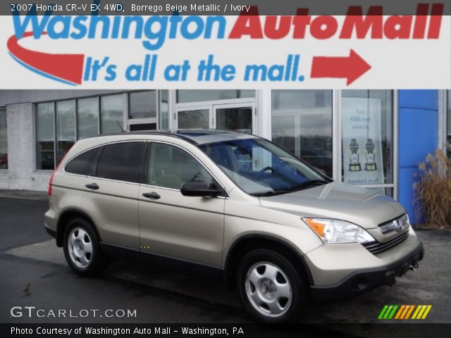 2007 Honda CR-V EX 4WD in Borrego Beige Metallic
