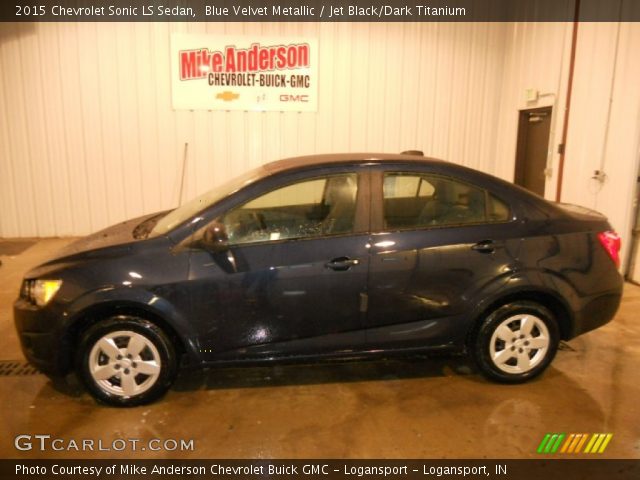 2015 Chevrolet Sonic LS Sedan in Blue Velvet Metallic