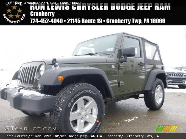 2015 Jeep Wrangler Sport 4x4 in Tank