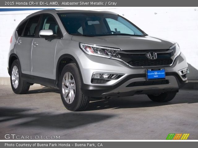 2015 Honda CR-V EX-L AWD in Alabaster Silver Metallic