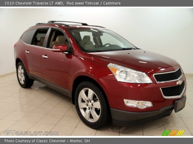 2010 Chevrolet Traverse LT AWD in Red Jewel Tintcoat