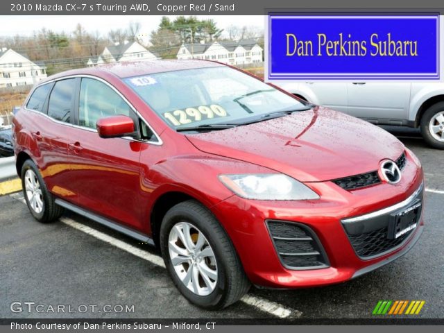 2010 Mazda CX-7 s Touring AWD in Copper Red