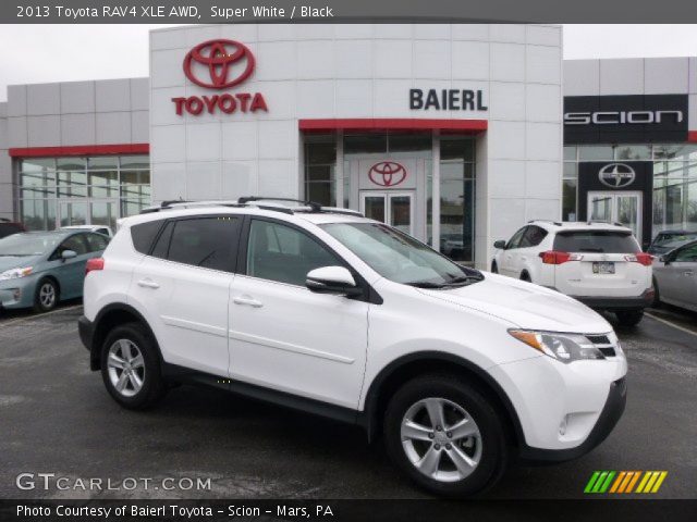 2013 Toyota RAV4 XLE AWD in Super White