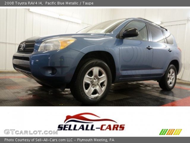 2008 Toyota RAV4 I4 in Pacific Blue Metallic
