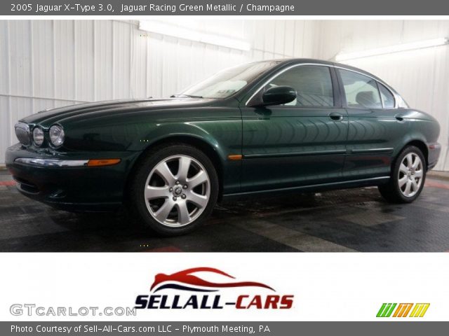 2005 Jaguar X-Type 3.0 in Jaguar Racing Green Metallic