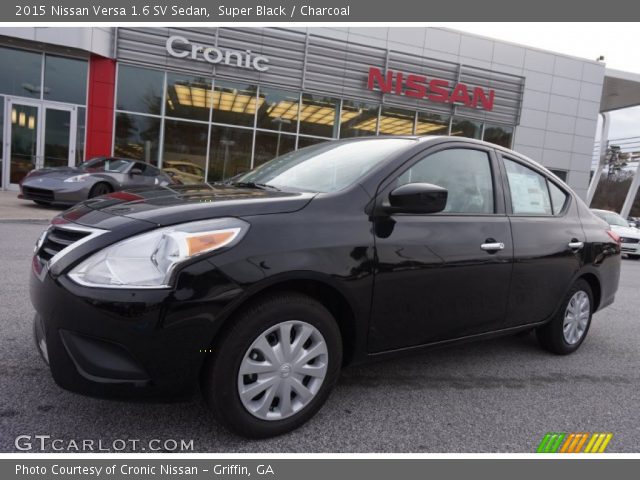 2015 Nissan Versa 1.6 SV Sedan in Super Black