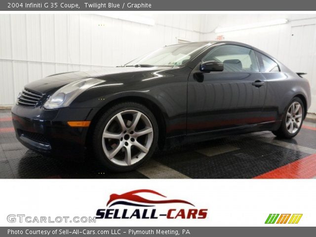 2004 Infiniti G 35 Coupe in Twilight Blue