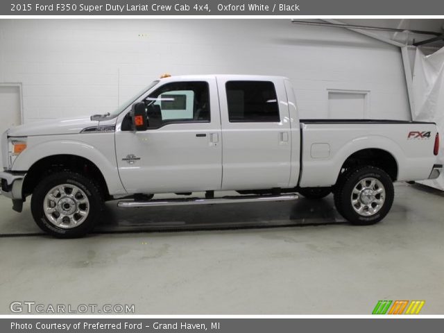 2015 Ford F350 Super Duty Lariat Crew Cab 4x4 in Oxford White