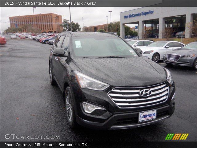2015 Hyundai Santa Fe GLS in Becketts Black