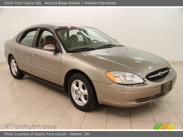 Arizona Beige Metallic 2003 Ford Taurus Ses Medium